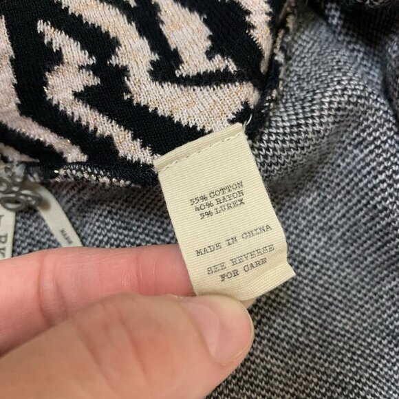 BKE Women’s Hooded Open Front Cardigan Sweater Size S Multi-Color Knit Longline - Picture 7 of 7